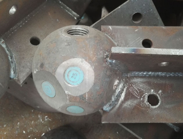 嵊州螺栓球球塞，网架配件