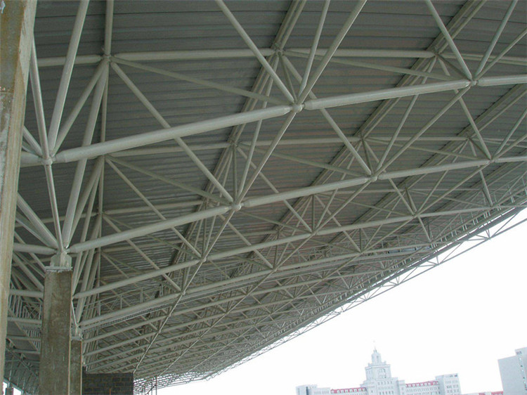 嵊州学院体育场网架工程