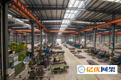 嵊州网架配件机加工车间